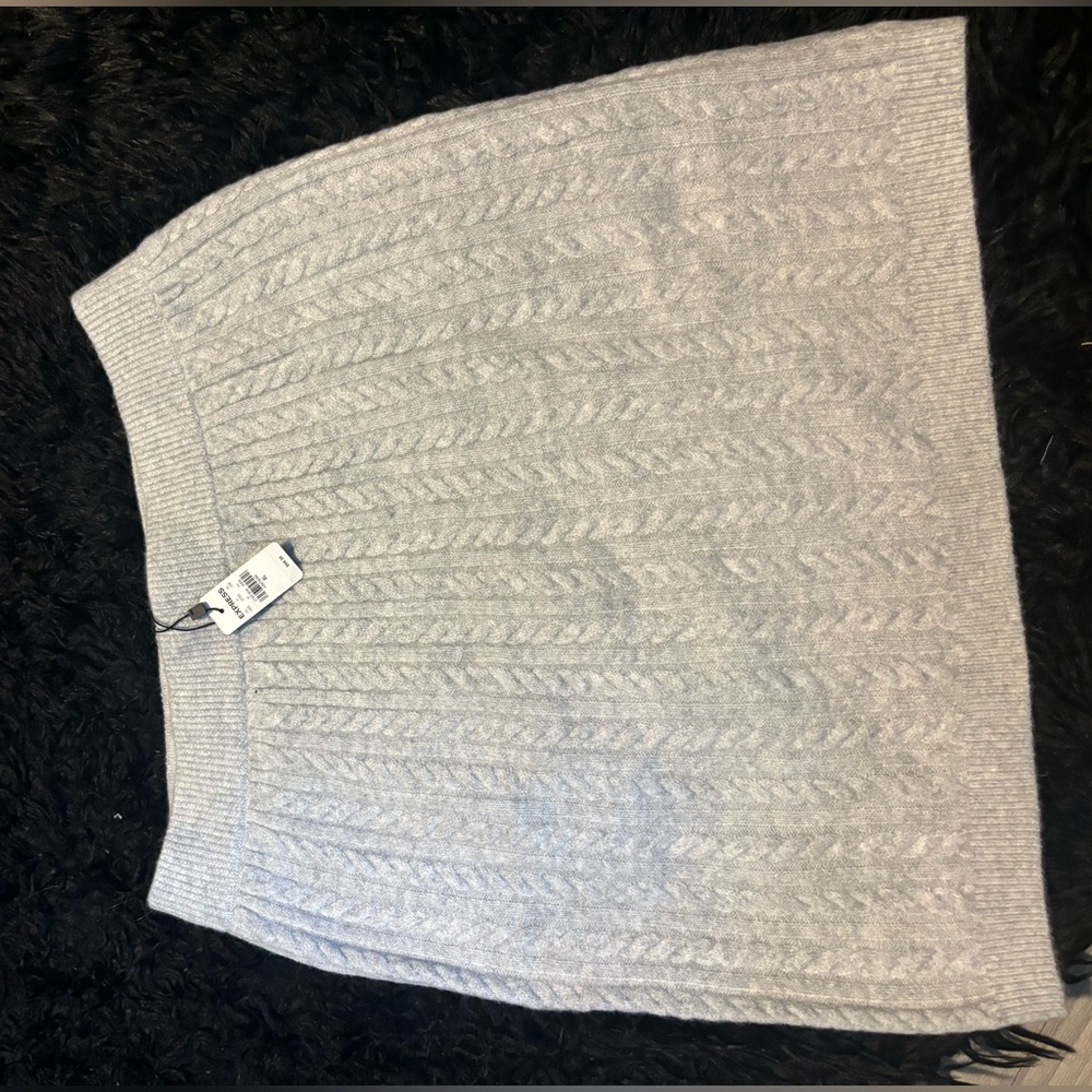 Express Gray woven Skirt
